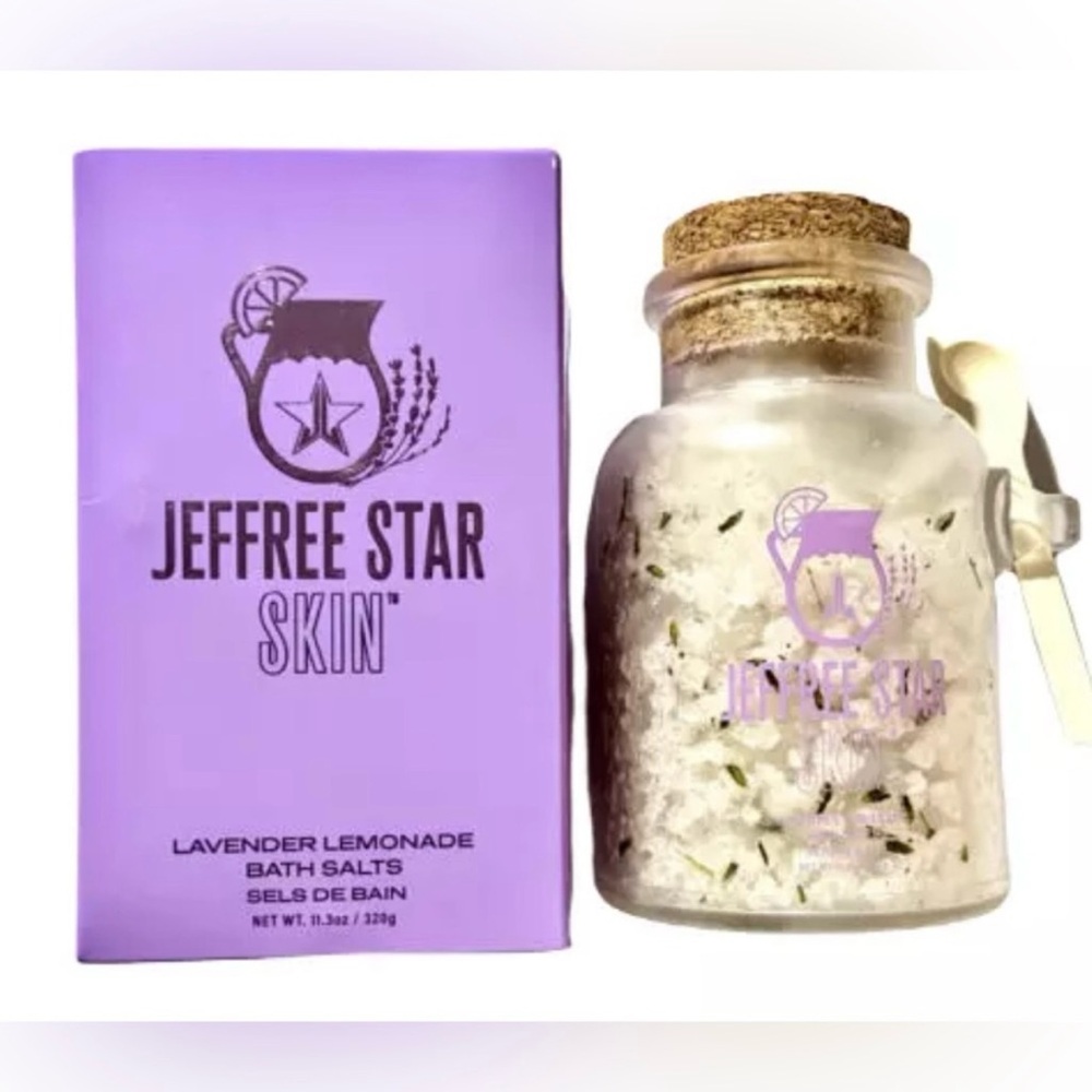 Lavender Lemonade Bath Salts by Jeffree‎ Star, 11.3 ounces, New in Box!